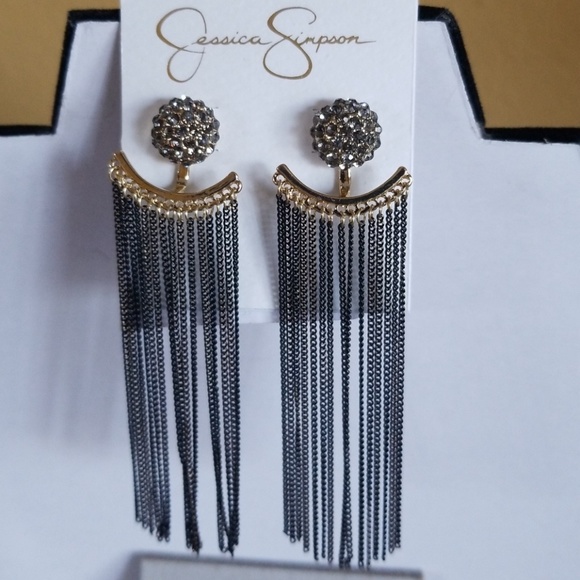 JESSICA SIMPSON EARRINGS - Picture 2 of 6